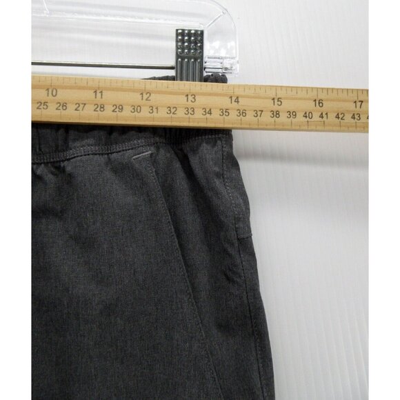 Adidas Pants Small Aeroready Joggers Drawstring Tapered Logo Gym Run - Picture 3 of 11